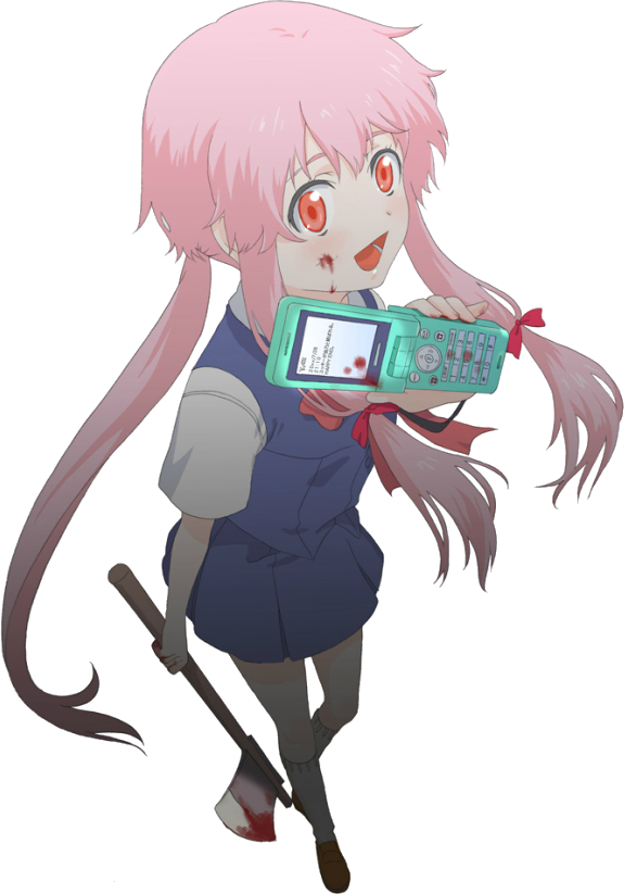 Mirai Nikki Yuno Art , Png Download - Yuno Gasai Transparent, Png Download PNG with transparent background