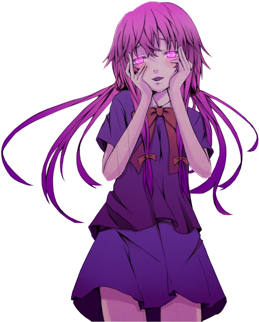 Yuno Gasai Png, Transparent Png PNG with transparent background
