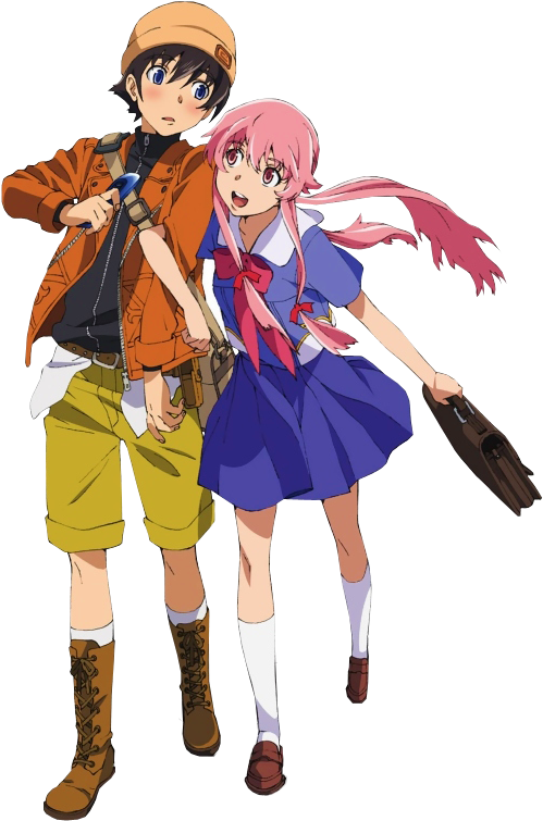 Transparent Yuno Gasai Png - Yuki Mirai Nikki Png, Png Download PNG with transparent background