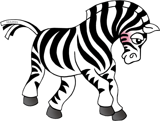 Zebra Fish Clipart Graphic Library Animals Clip Art - Zebra Cliparts, HD Png Download PNG with transparent background