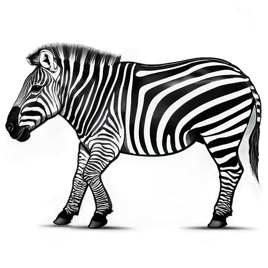 Zebra Outline Png Dda