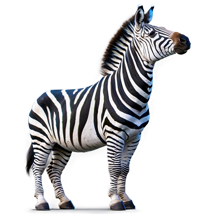 Zebra Side Pose Png 06112024