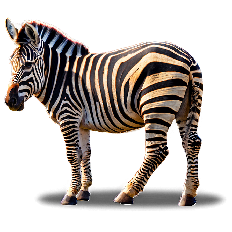 Zebra Side Pose Png Ihp