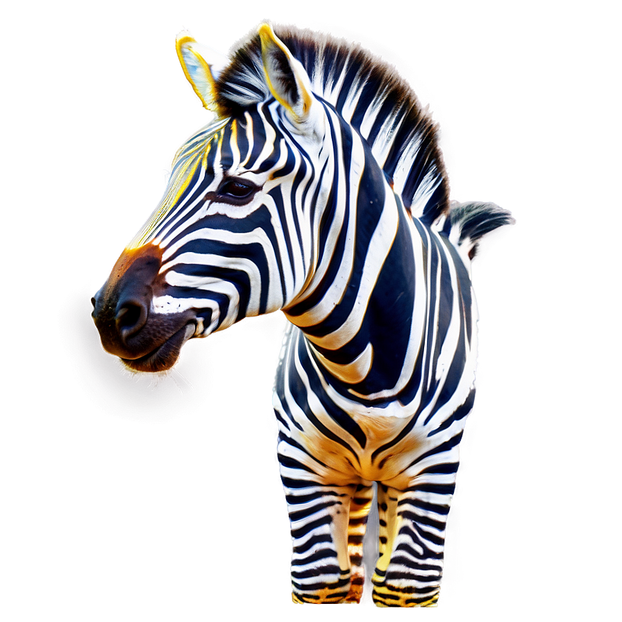 Zebra With Glasses Png 06112024