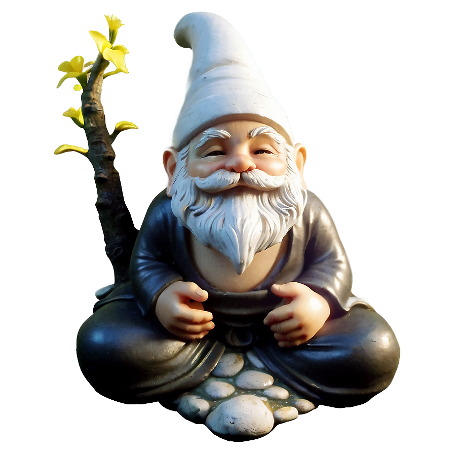 Zen Garden Gnome Png 06132024