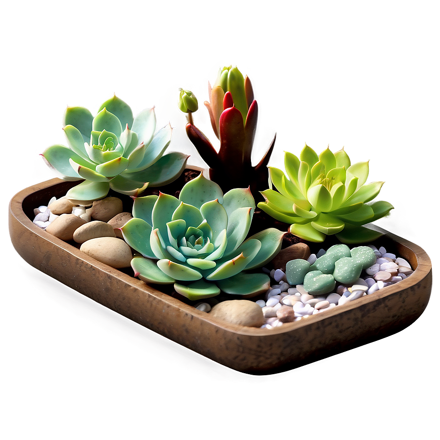 Zen Garden Succulents Png 06212024