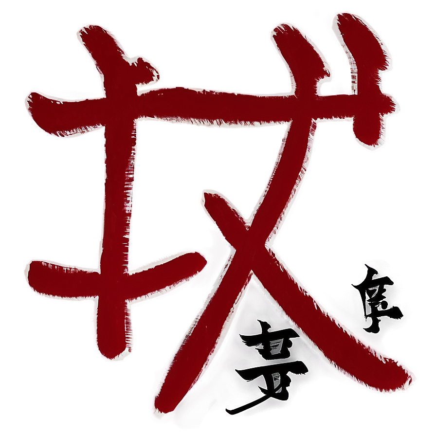 Zen Kanji Artwork Png 06272024