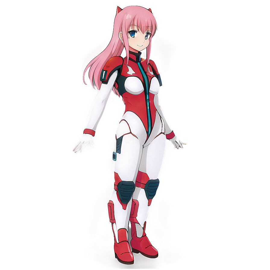 Zero Two Pilot Suit PNG hjh18 PNG with transparent background