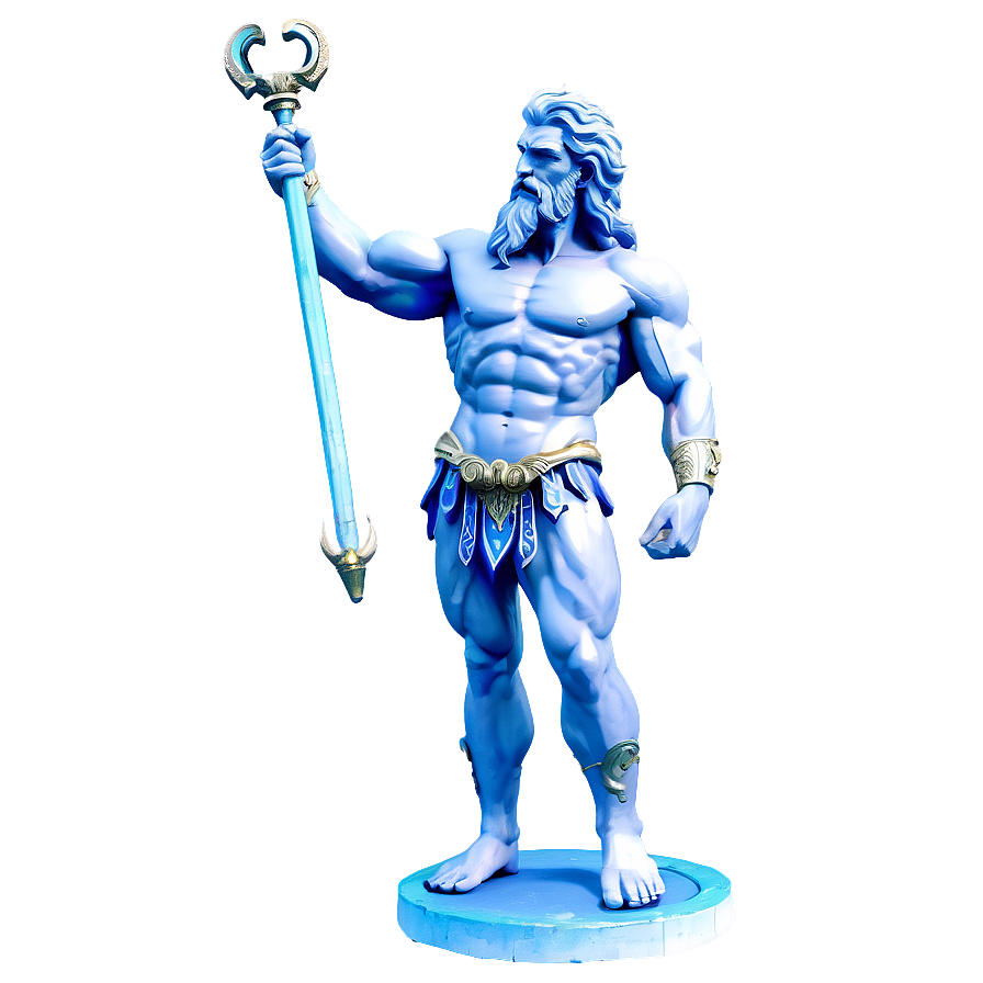 Zeus Full Body Statue Png Nds