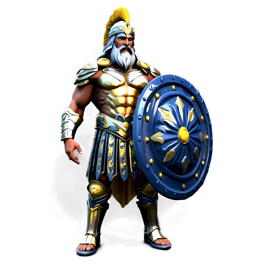 Zeus In Battle Armor Png 05242024