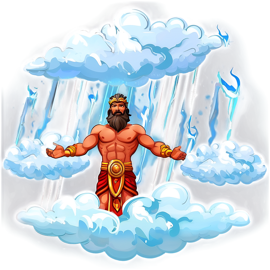 Zeus In The Clouds Png 05242024