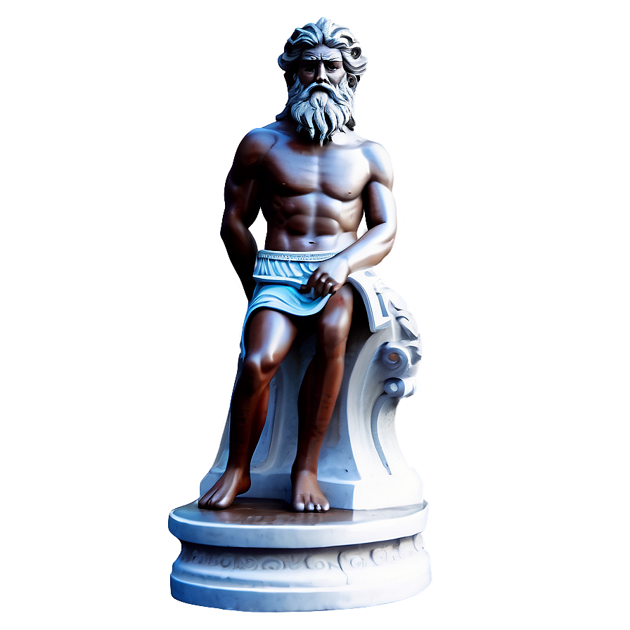 Zeus Mythological King Png Kkd