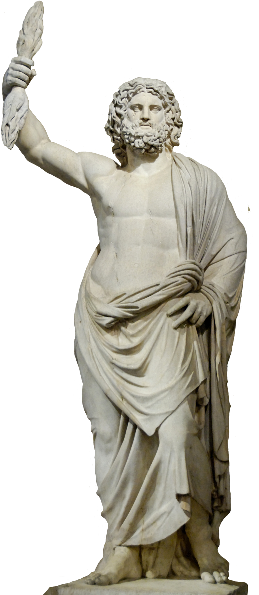 Zeus Statue Ancient Greek God Sculpture