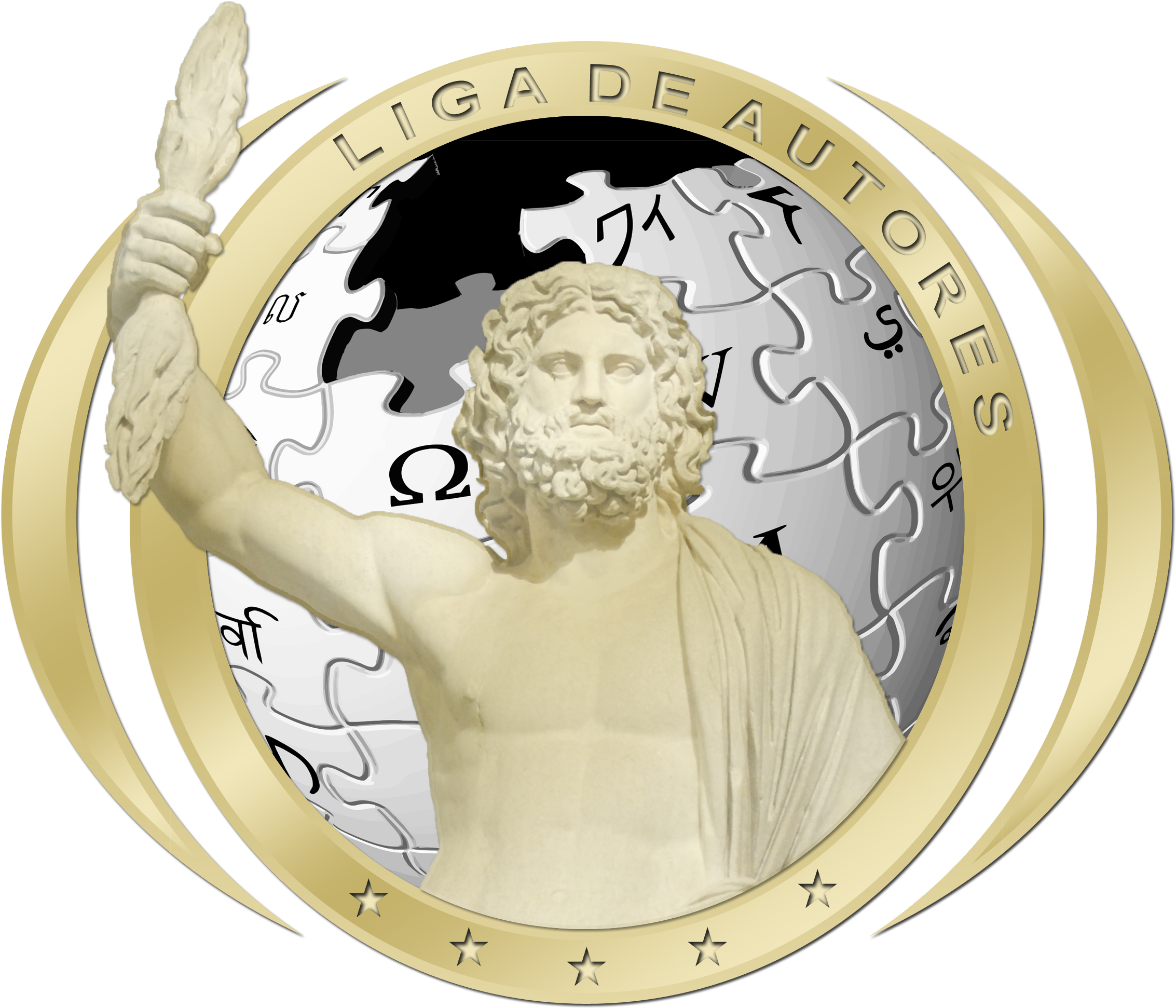 Zeus Statue Emblem