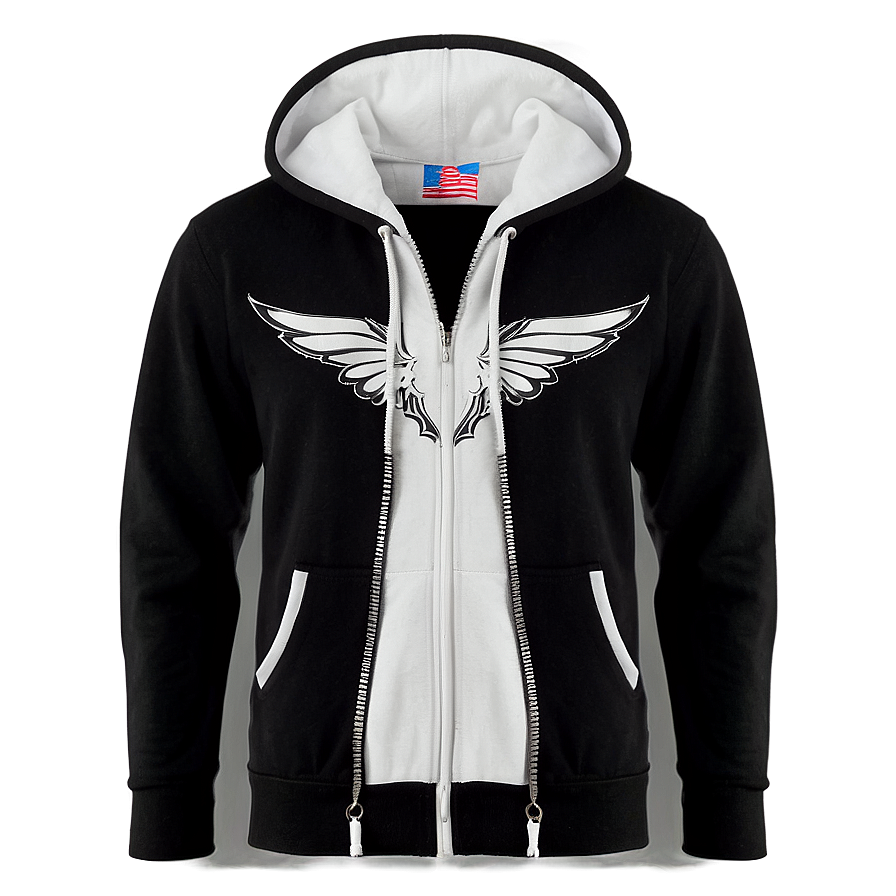Zip-Up Hoodie PNG umd PNG image with a transparent background, free high-resolution download
