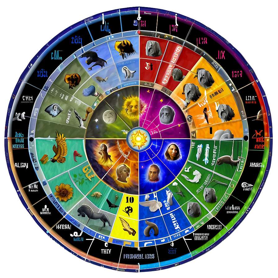 Zodiac Chart PNG qnt96 PNG with transparent background