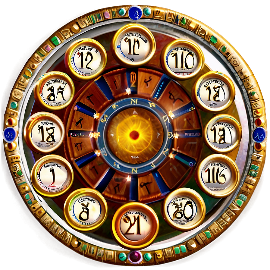 Zodiac Dates PNG 06242024 PNG with transparent background