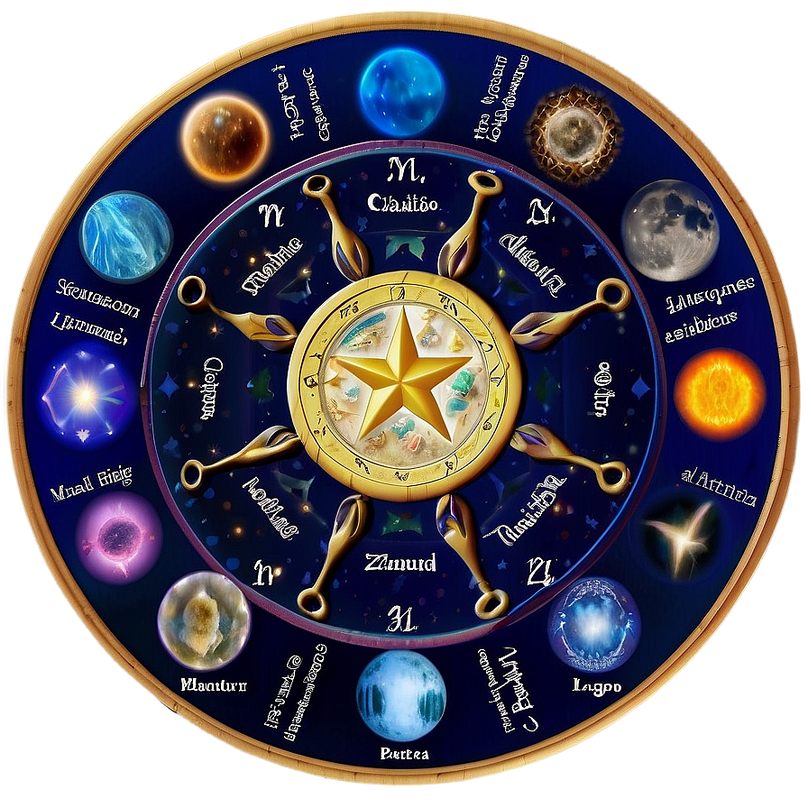 Zodiac Signs And Symbols Chart Png 06242024