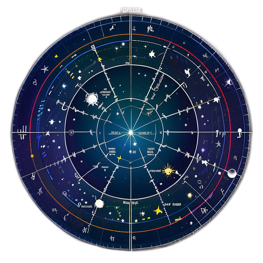 Zodiac Star Map Png 5