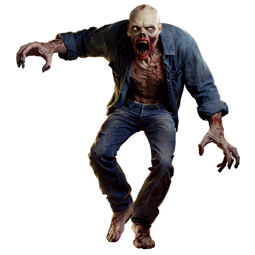 Zombie Apocalypse Monster Png 05232024