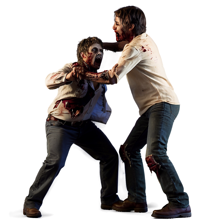 Zombie Attack Scene Png 11