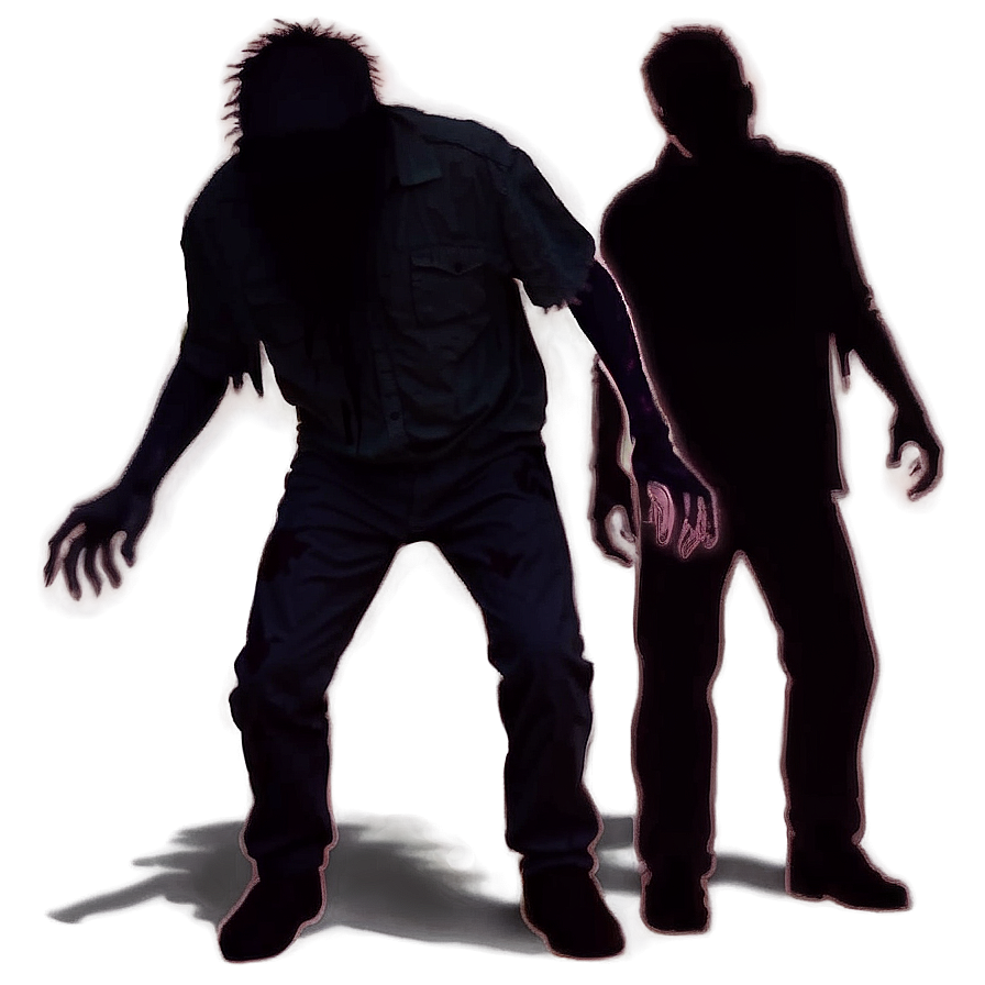 Zombie Silhouette Pack Png Odk