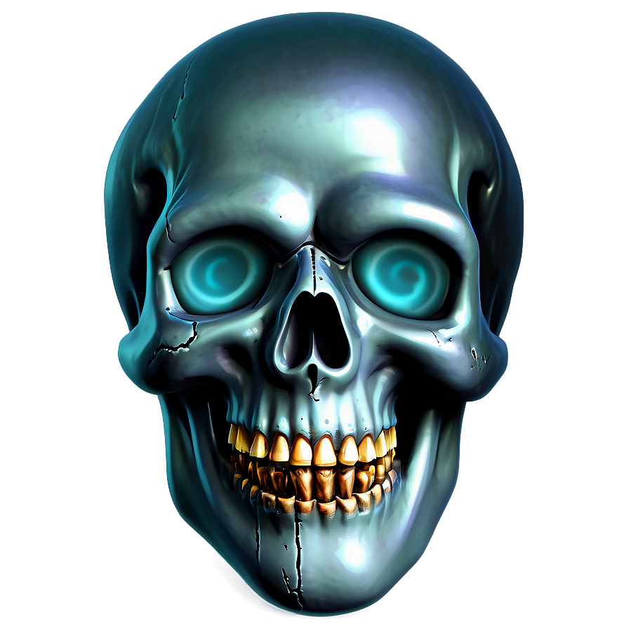 Zombie Skull Icon Png B