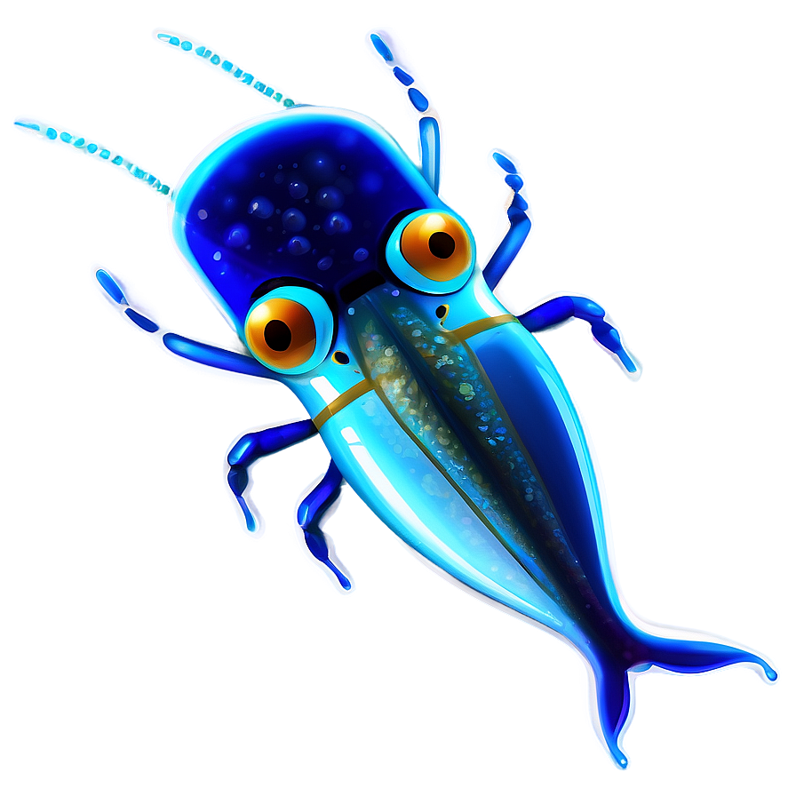 Zooplankton Cartoon Style Png 68