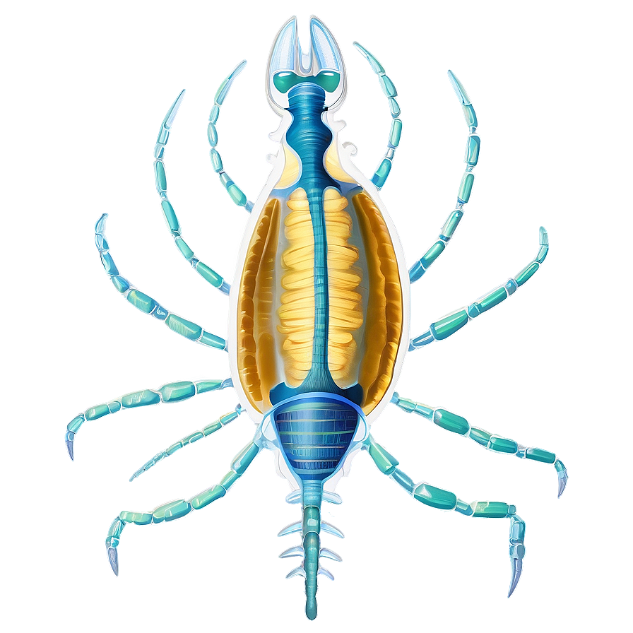 Zooplankton Scientific Illustration Png Ccq