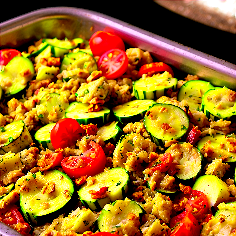 Zucchini and Tomato Stuffing PNG sws57 PNG with transparent background