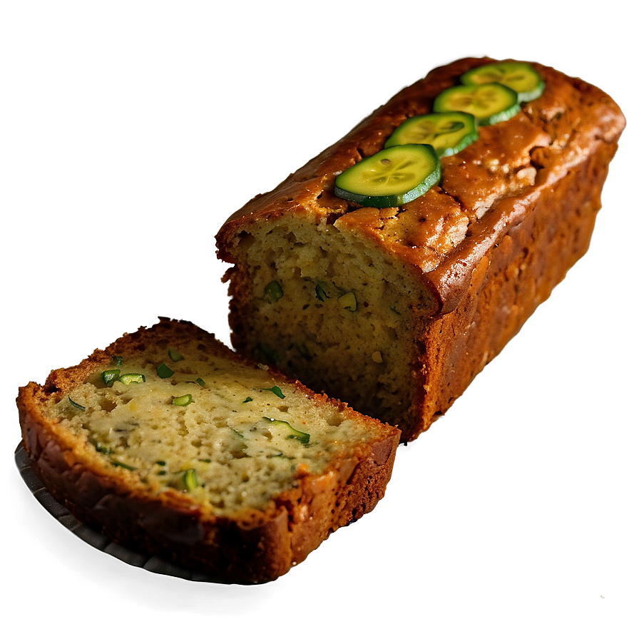 Zucchini Bread Slice Png 23