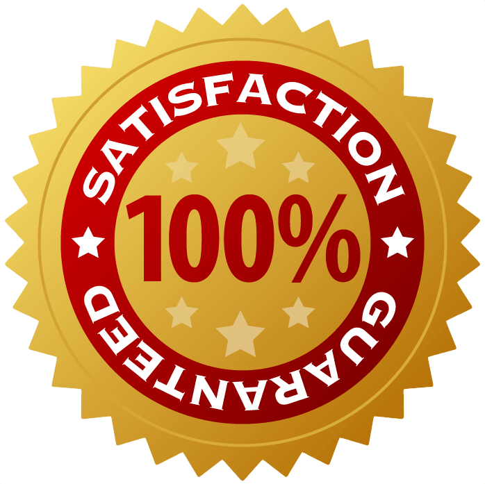 100 Percent Satisfaction Guarantee Seal PNG Image