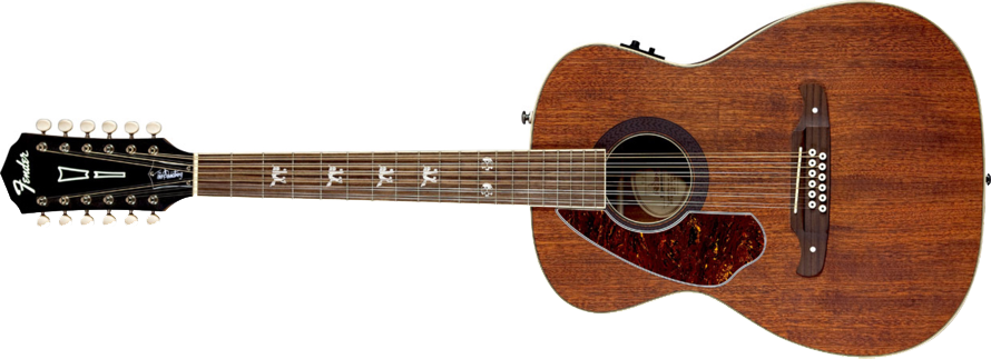 12 String Acoustic Guitar PNG Image