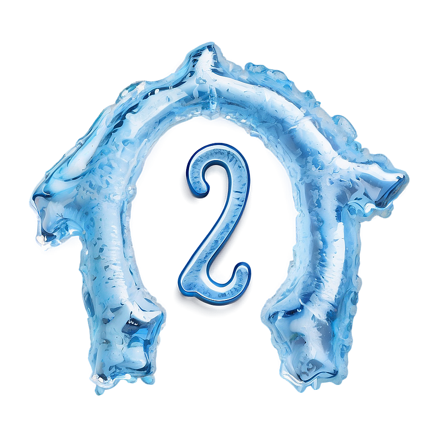 123 In Ice Effect Png 70 PNG Image