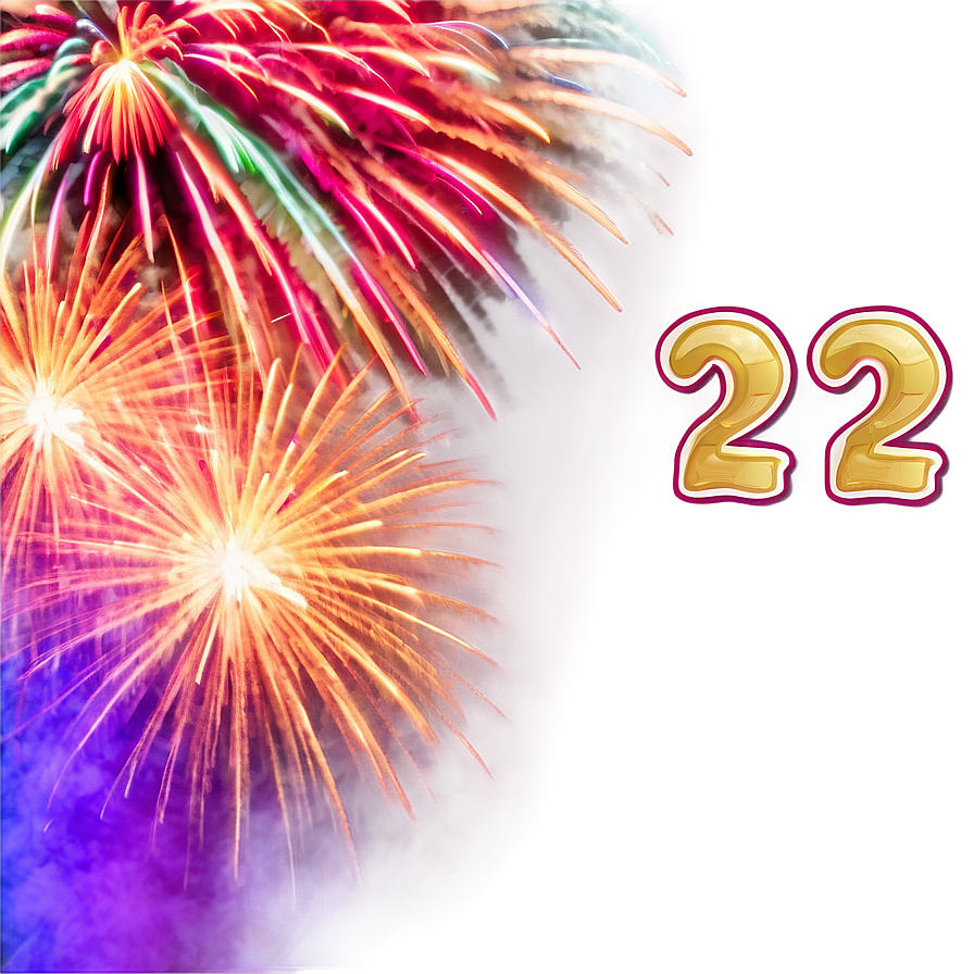 123 With Fireworks Display Png 98 PNG Image