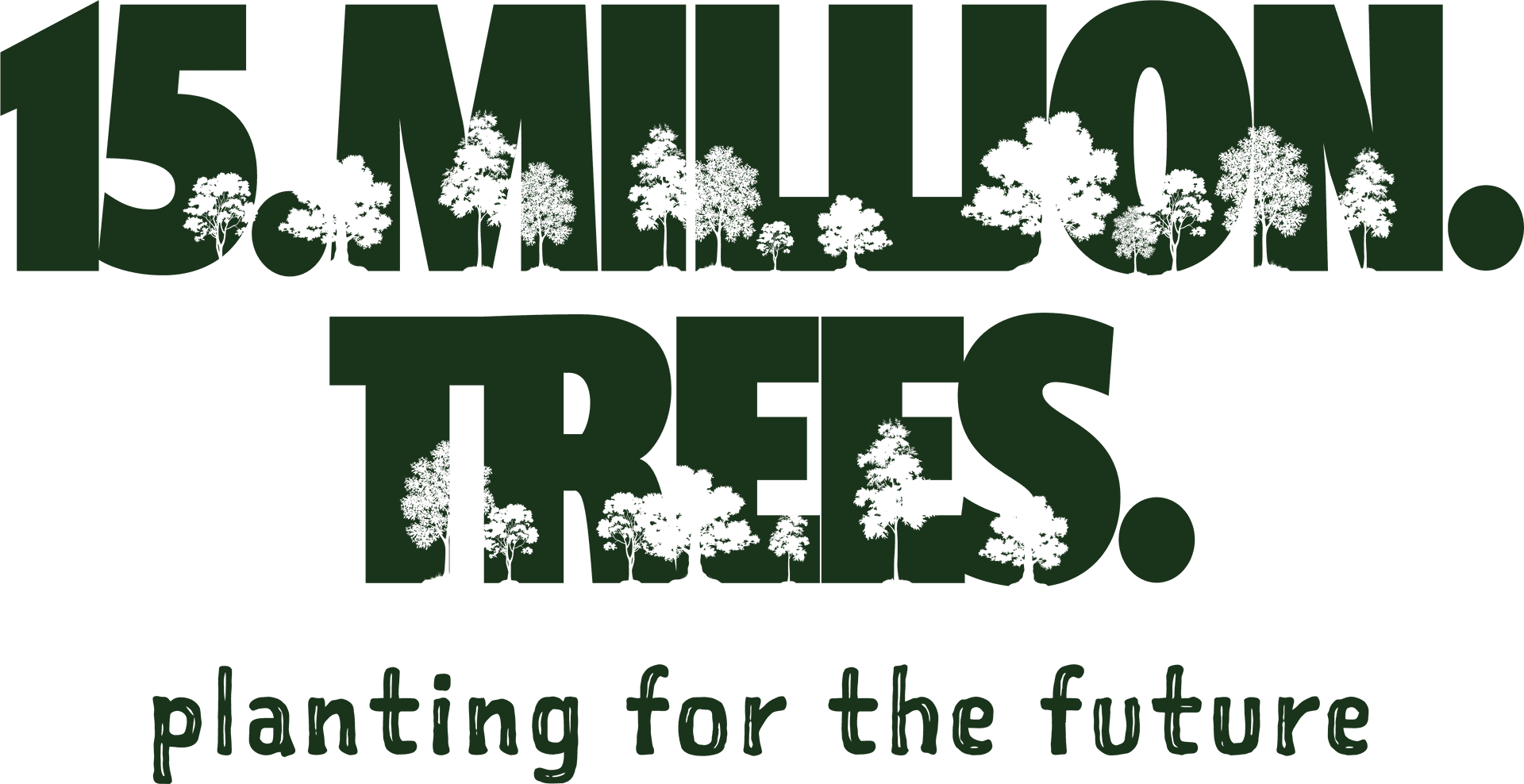 15 Million Trees Environmental Initiative PNG Image