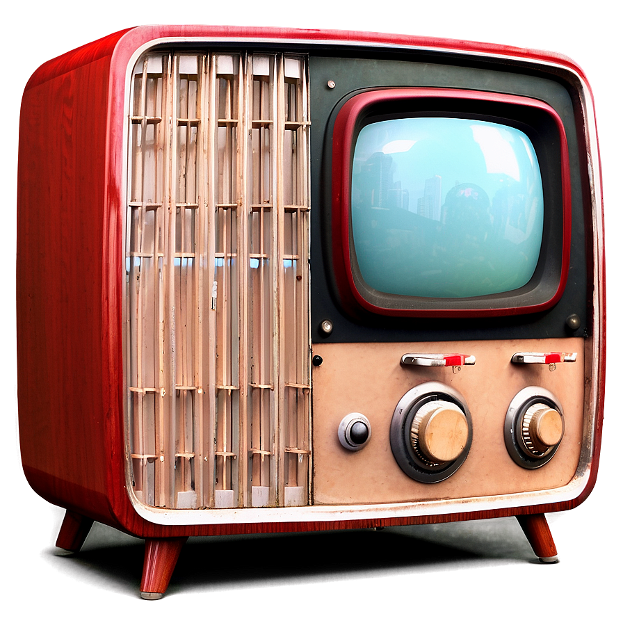 1950s Television Image Png Nqe PNG Image