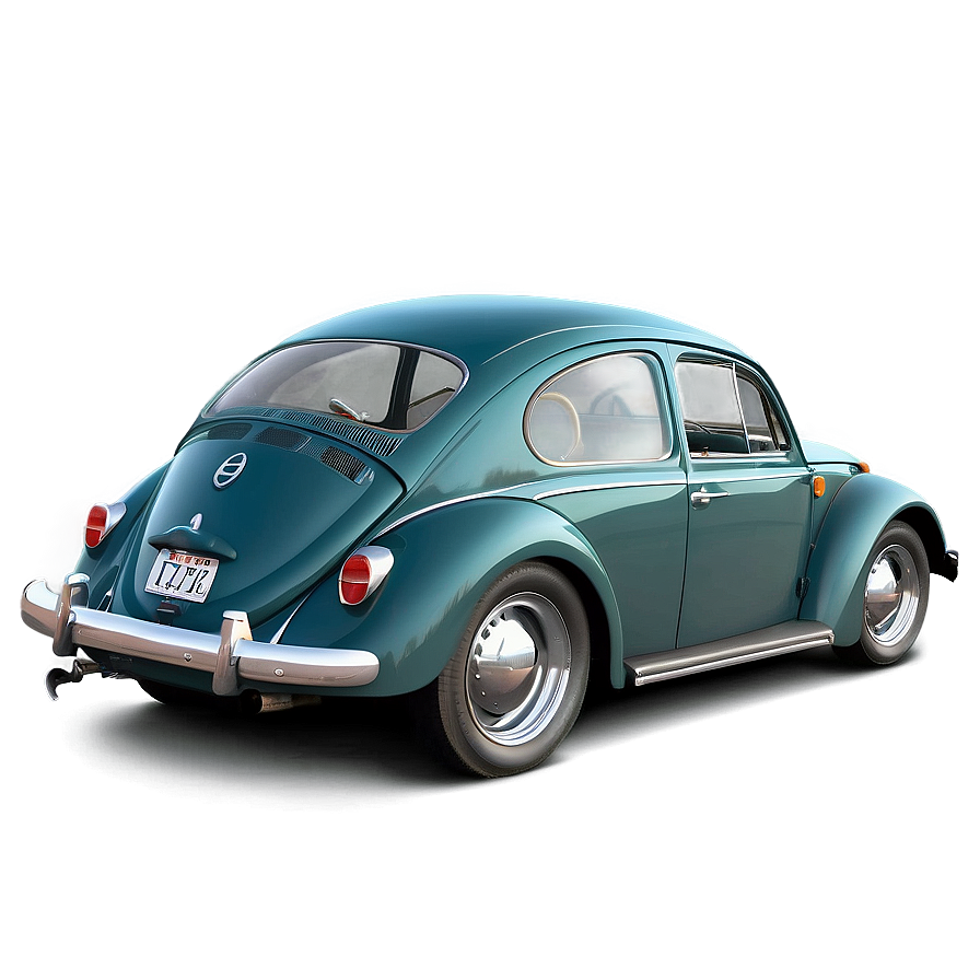 1960s Volkswagen Beetle Car Png Yvx PNG Image