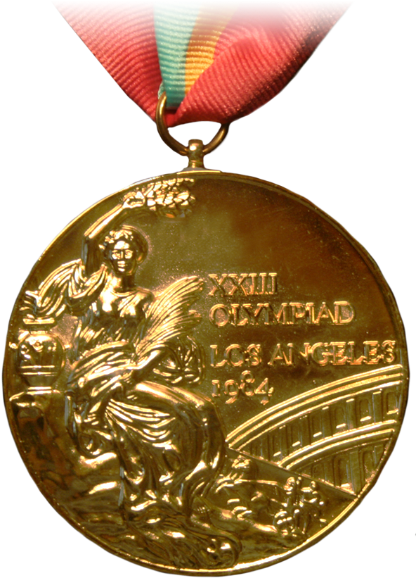 1984 Los Angeles Olympic Gold Medal PNG Image