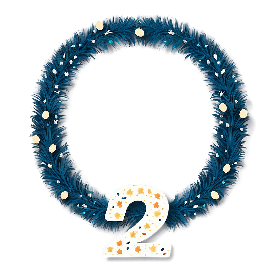 2nd Birthday Garland Png 3 PNG Image