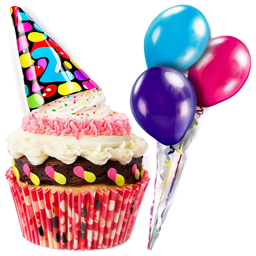 2nd Birthday Party Supplies Png 2 PNG Image