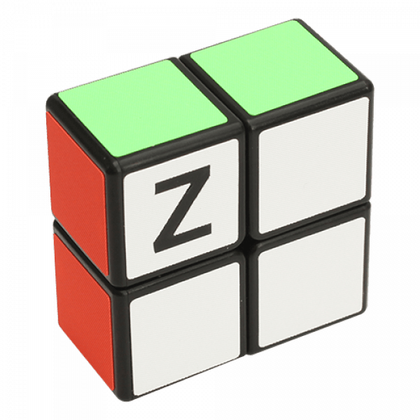 2x2 Rubiks Cubewith Letter Z PNG Image