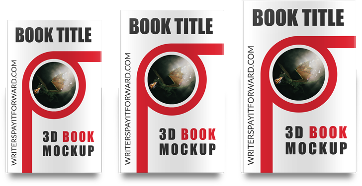 3 D Book Mockup Designs PNG Image