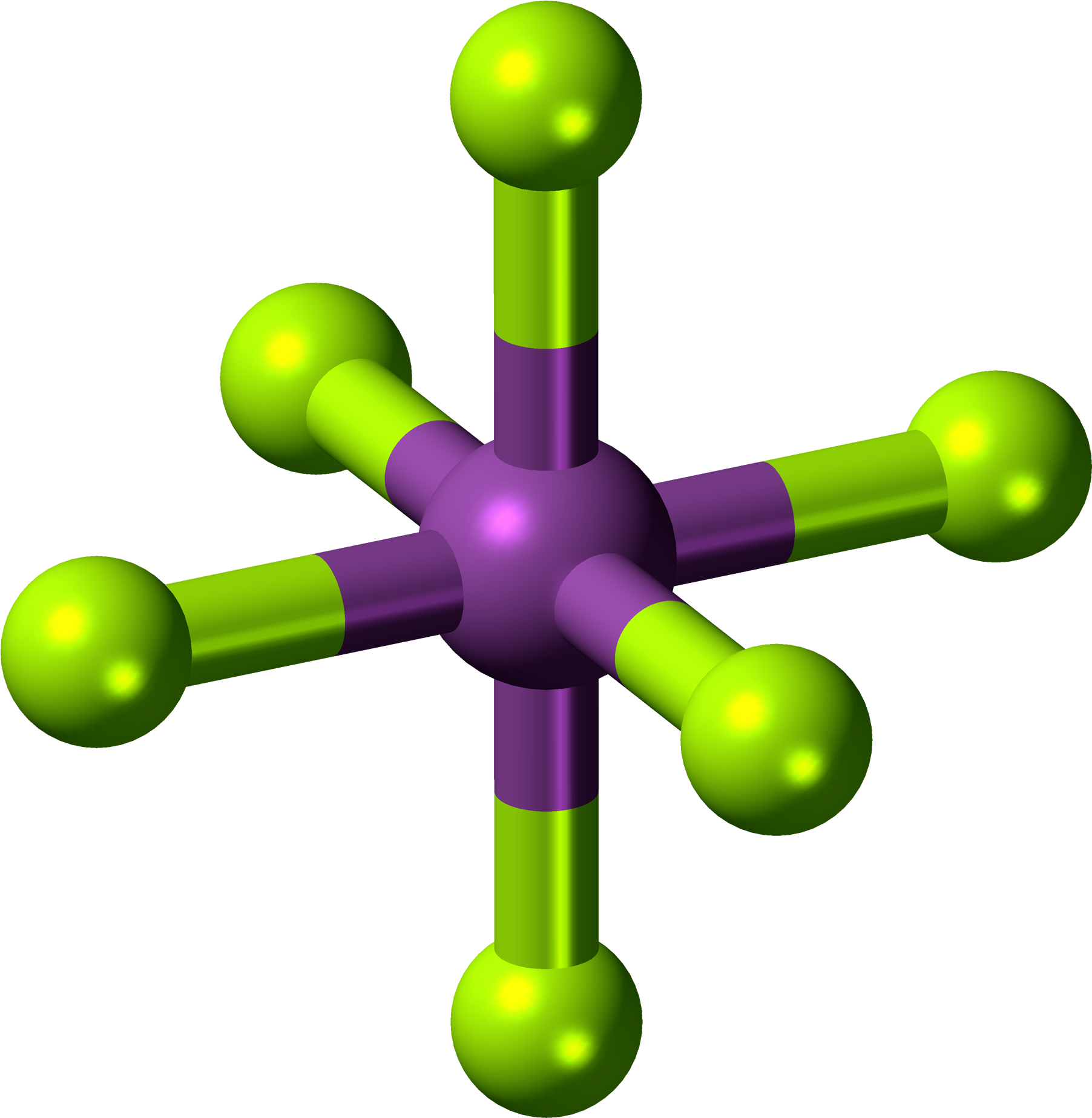 3 D Molecular Structure Model PNG Image