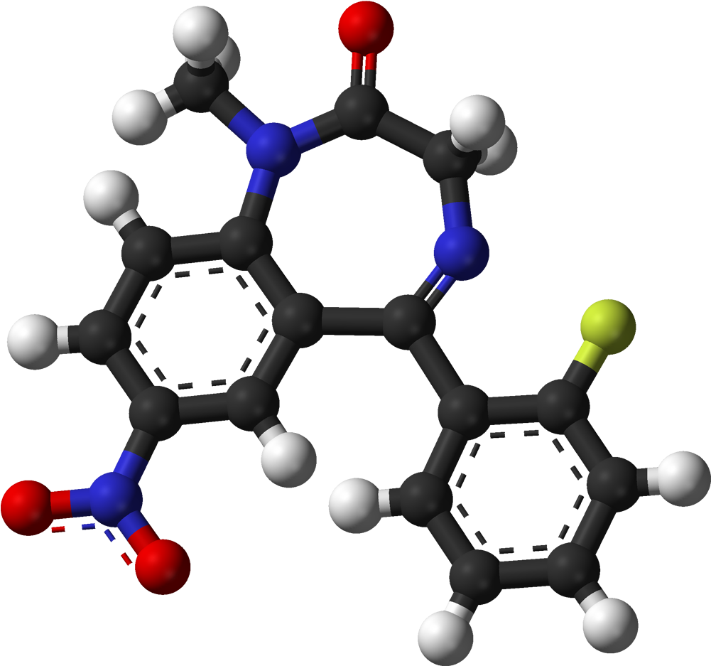 3 D Molecular Structure Visualization PNG Image