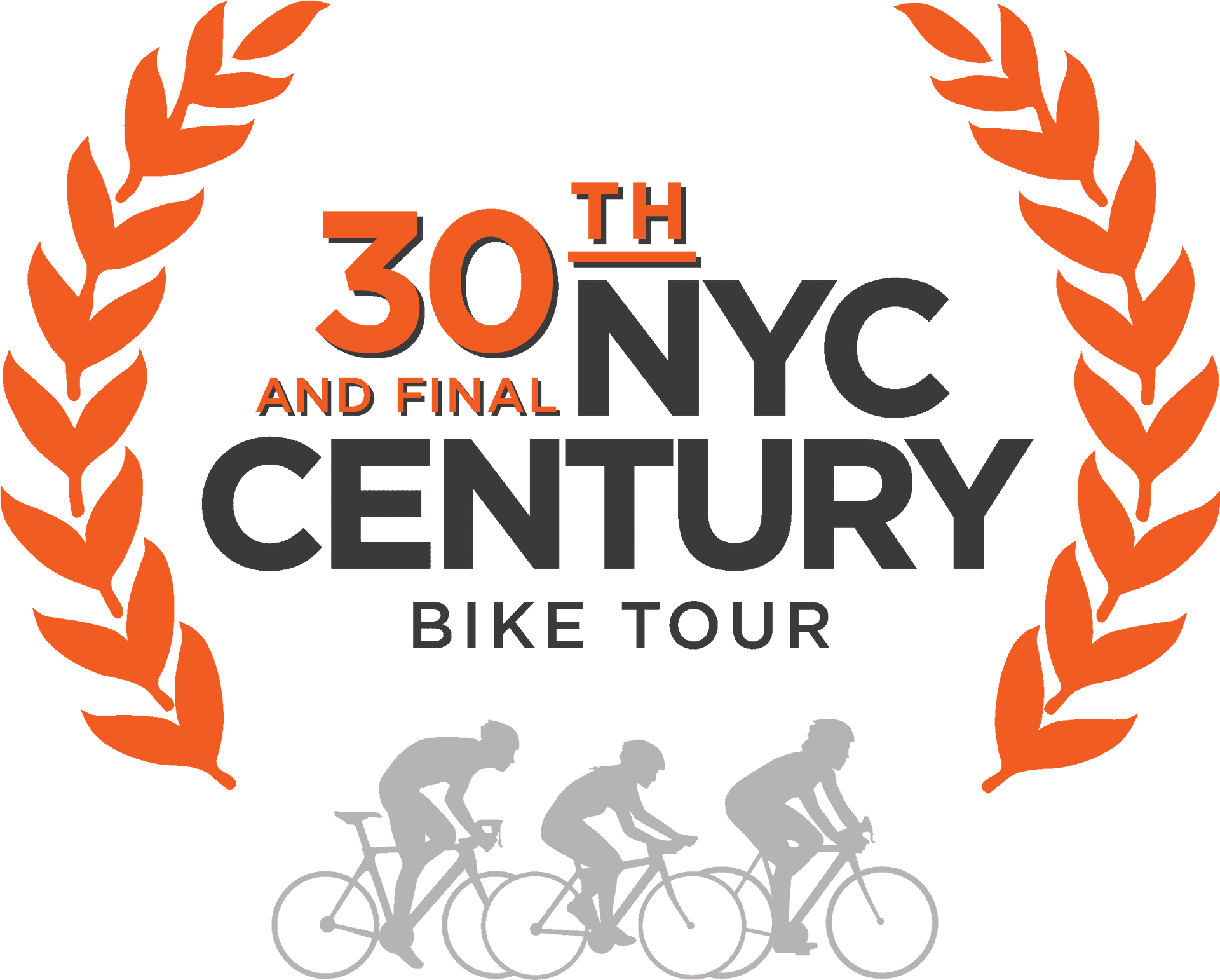 30th N Y C Century Bike Tour Logo PNG Image