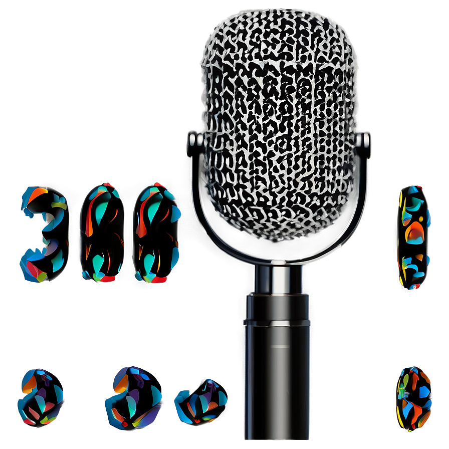 360-degree Podcast Mic Png 99 PNG Image