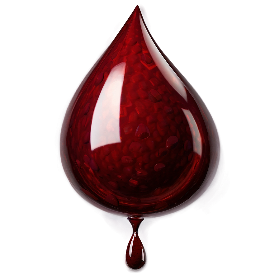 3d Blood Drop Png 30 PNG Image