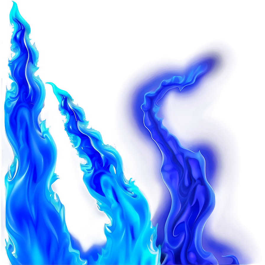 3d Blue Flame Png Dci PNG Image