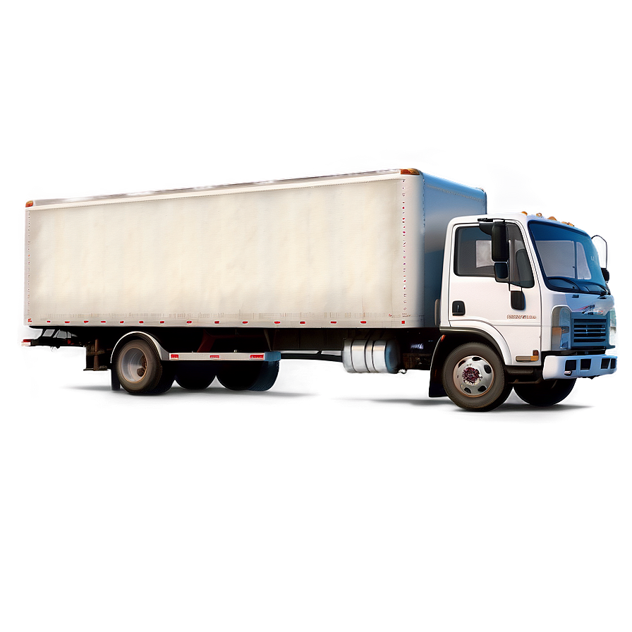 3d Box Truck Model Png 71 PNG Image